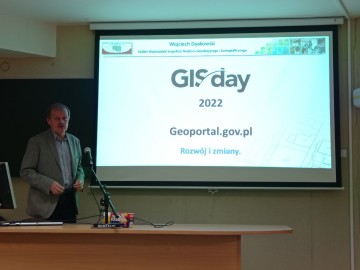 GIS DAY 2022 na Wydziale Nauk Geograficznych UŁ , 